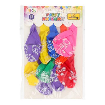 BRK Party Balloons 10 Pcs