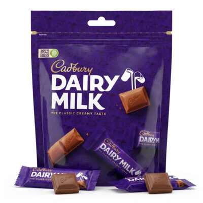 Cadbury Dairy Milk Chocolate Mini Bar 8g Pack Of 20 Classic Smooth Milk Chocolate Bars Bulk Pack For Sharing A
