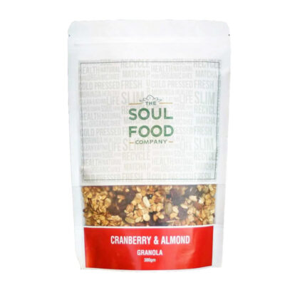 The Soul Food Company Cranberry & Almond Granola 300g - The Soul Food Company