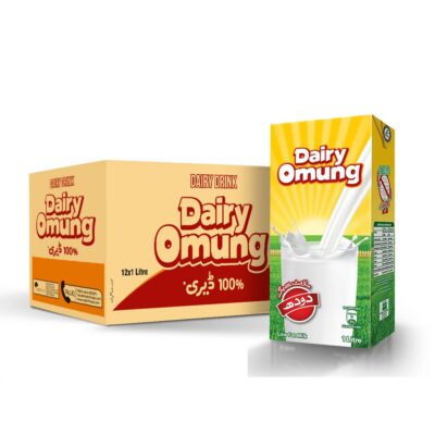 Dairy Omung Milk 1 lt (Pack of 12)