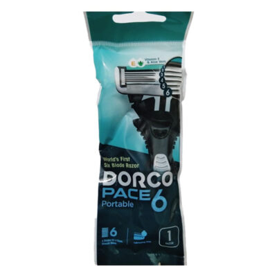 Dorco Dorco Pace 6 Portable Razor for Men, 1 Ct