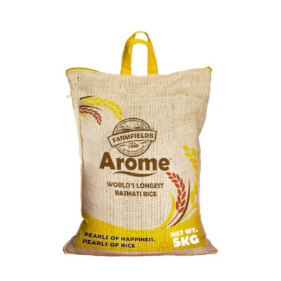 Farm Field Ff Arome Basmati Rice Steam 3x 5kg - Yellow