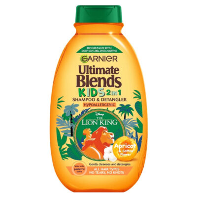 Garnier Garnier Ultimate Blends Kids Apricot Cotton Flower 2-in-1 Shampoo, 250ml