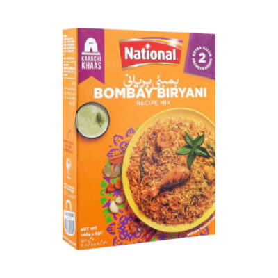 National National Masala Bombay Biryani Karachi Khas Double Pack 140g