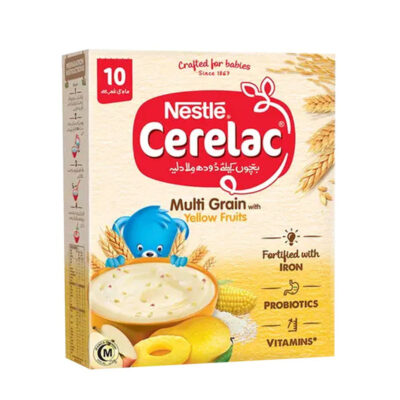 Nestle Cerelac Nestle Cerelac Multi Grain with Yellow Fruits, 175g