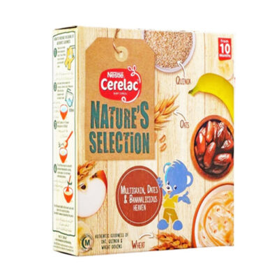 Nestle Cerelac Nestle Cerelac Nature's Selection Multigrain Dates & Bananalicious Heaven, 175g