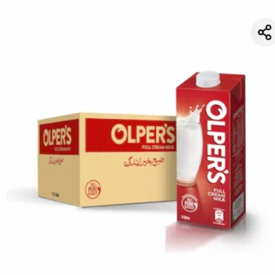 Olpers UHT Full Cream Milk 1 lt (Pack of 12)