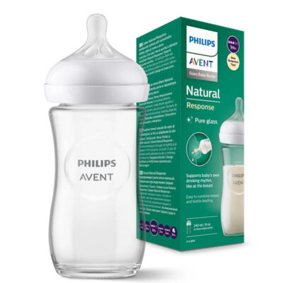 Philips Avent Philips Avent Natural Response Feeder (Glass), 240ml