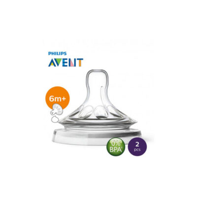 Philips Avent Philips Avent Natural Teats 6m+, 2 Ct