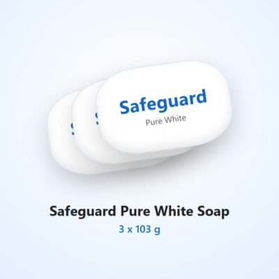 Safeguard Safeguard Pure White Soap 3x103g Value Pack