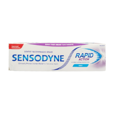 Sensodyne Tooth Paste Rapid Action Mint 70gm
