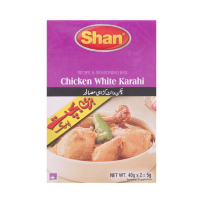 Shan Shan Chicken White Karahi Masala Double Pack 2x40 Gm